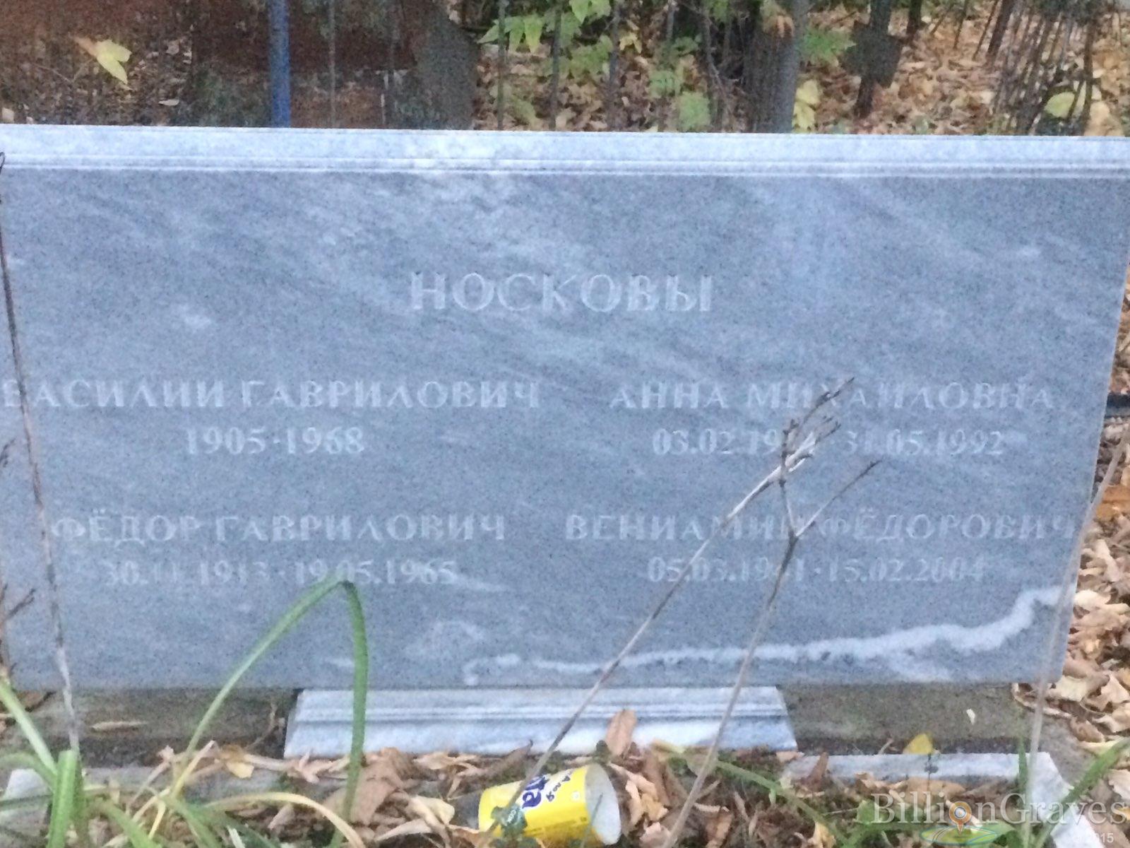 Носков Вениамин