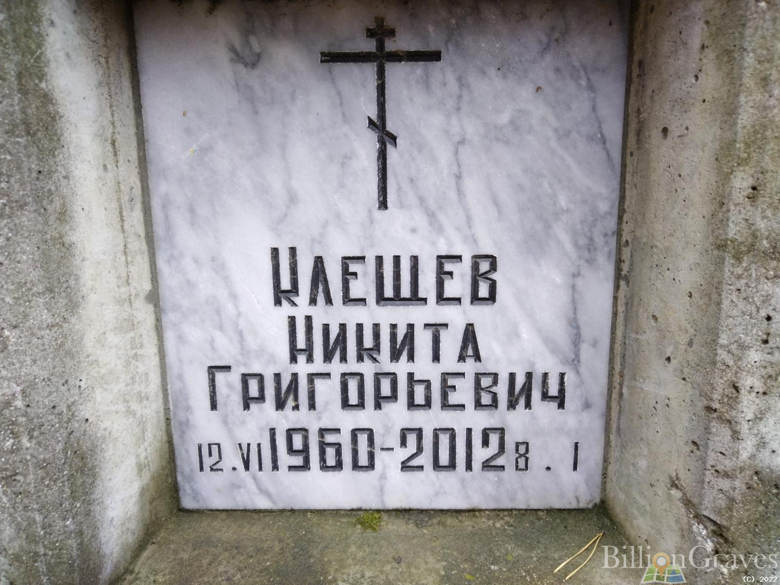 Клещев Никита Григорьевич