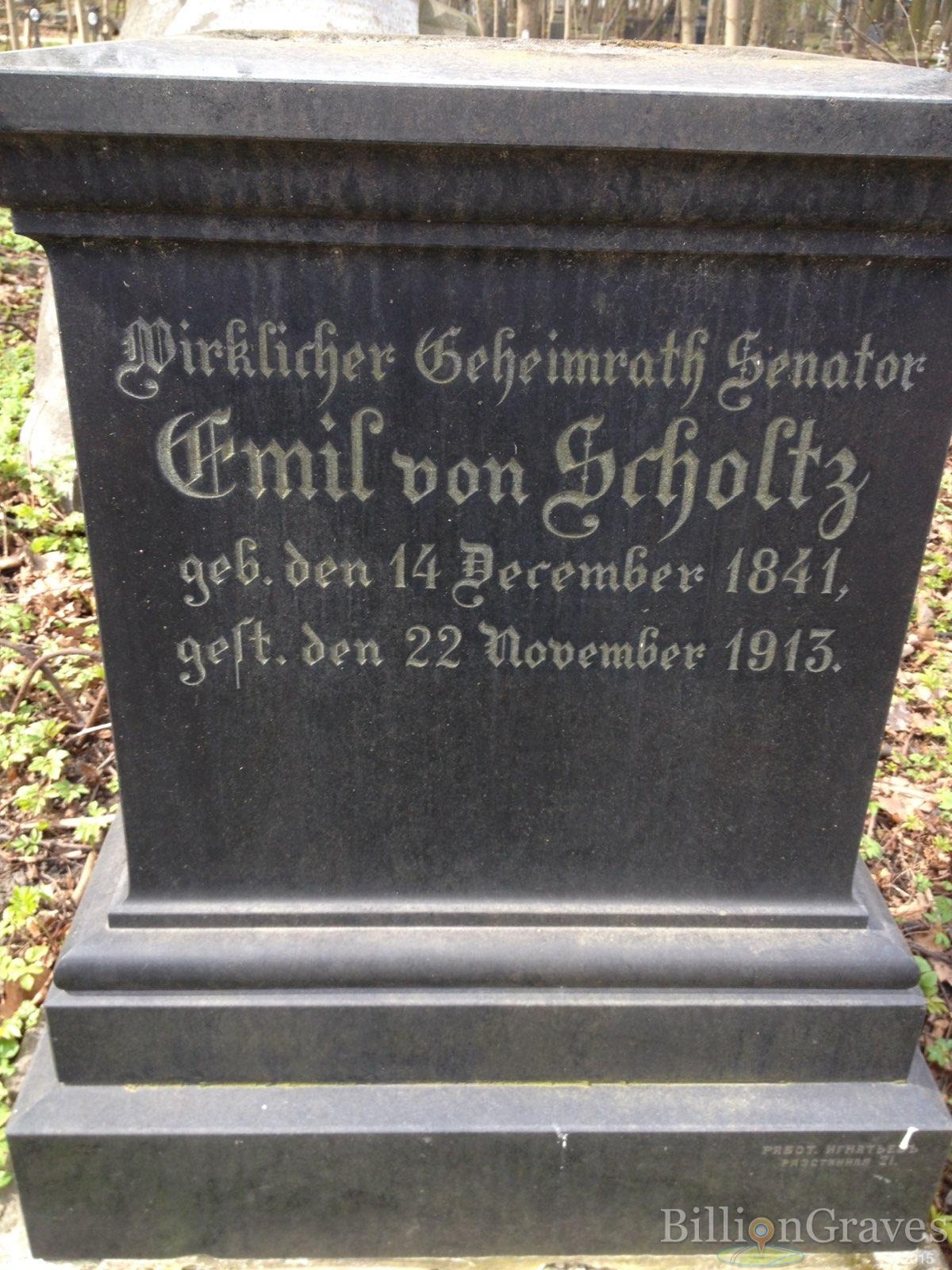 von Scholtz Emil