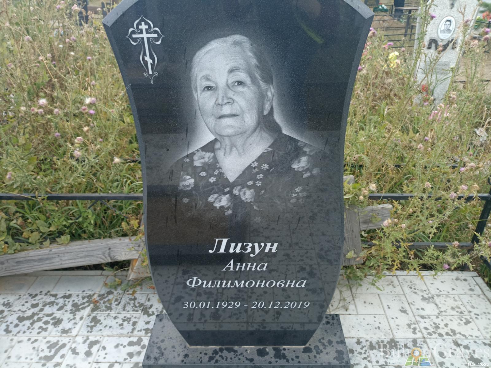 Лизун Анна Филимоновна
