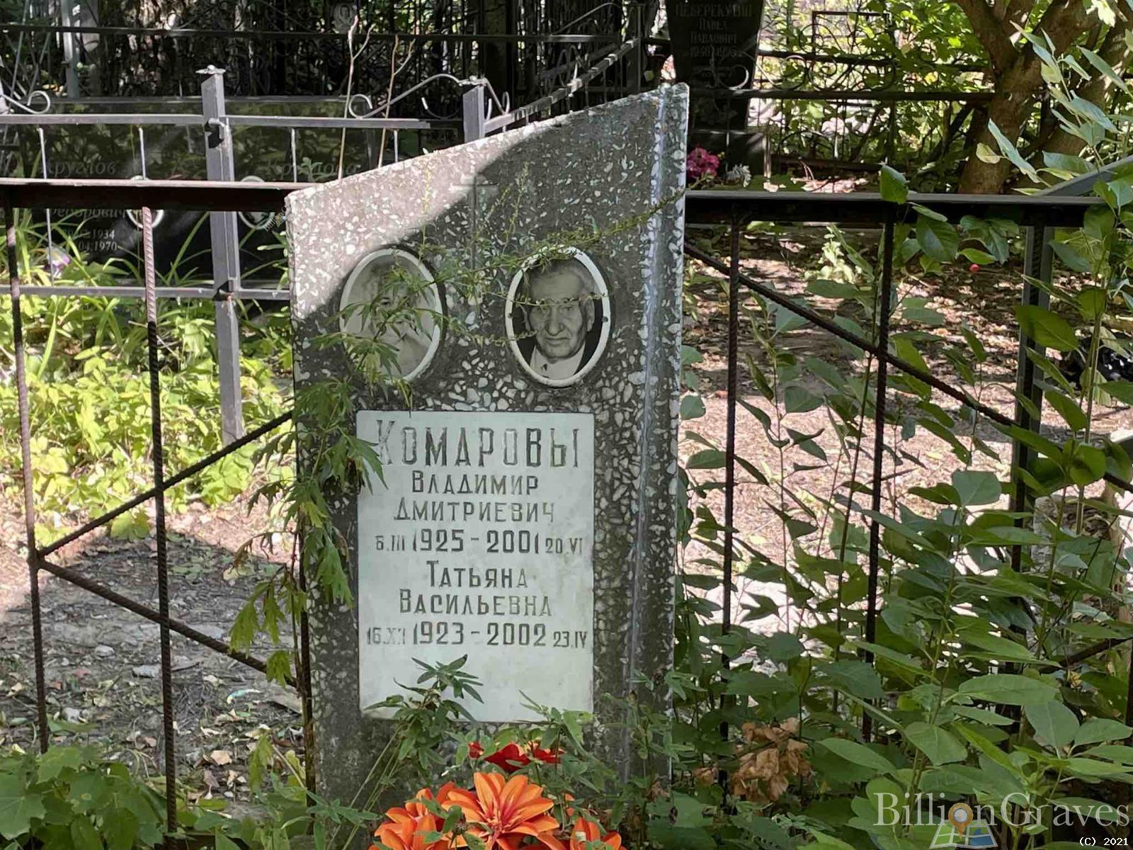 Комаров Владимир Дмитриевич