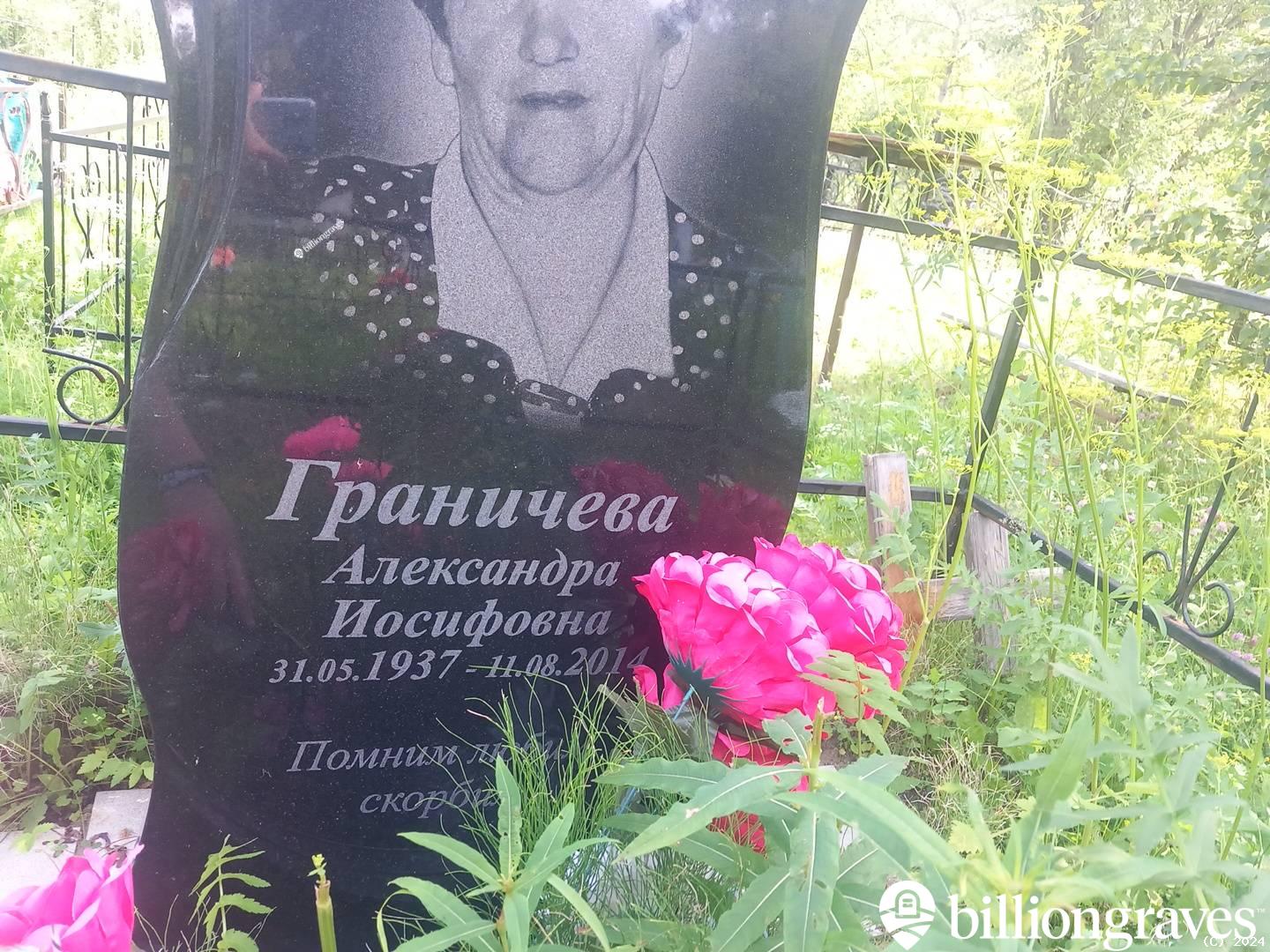 Граничева Александра Иосифовна