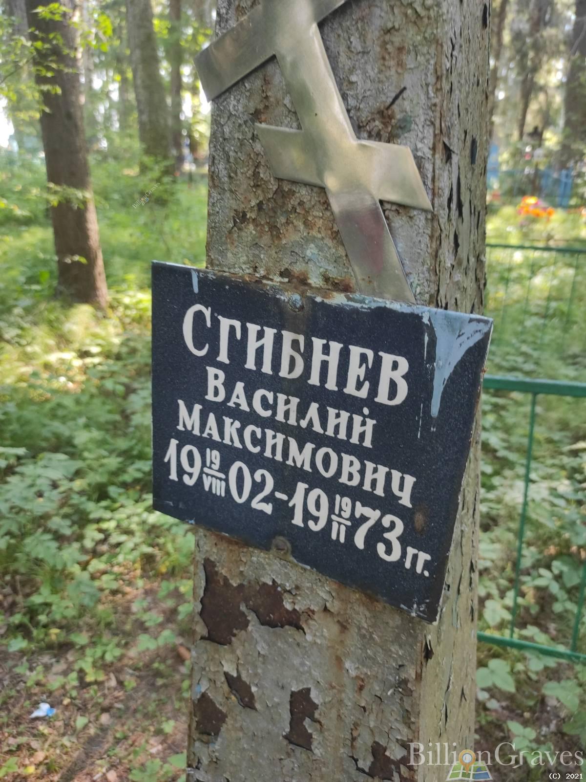 Сгибнев Василий Максимович
