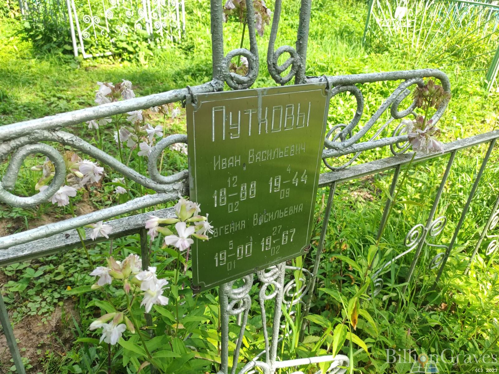 Путкова Евгения Васильевна