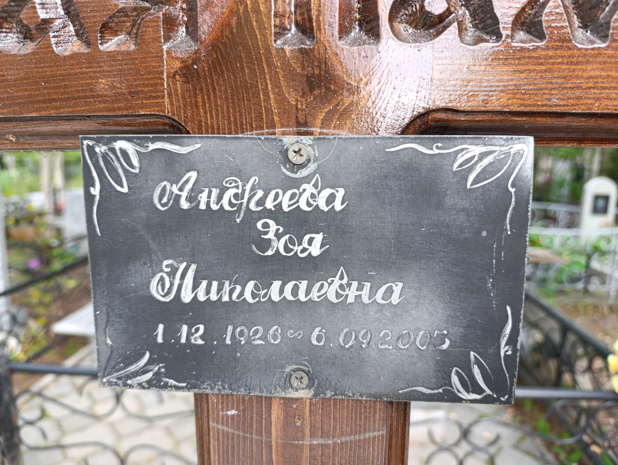 Андреева Зоя Николаевна