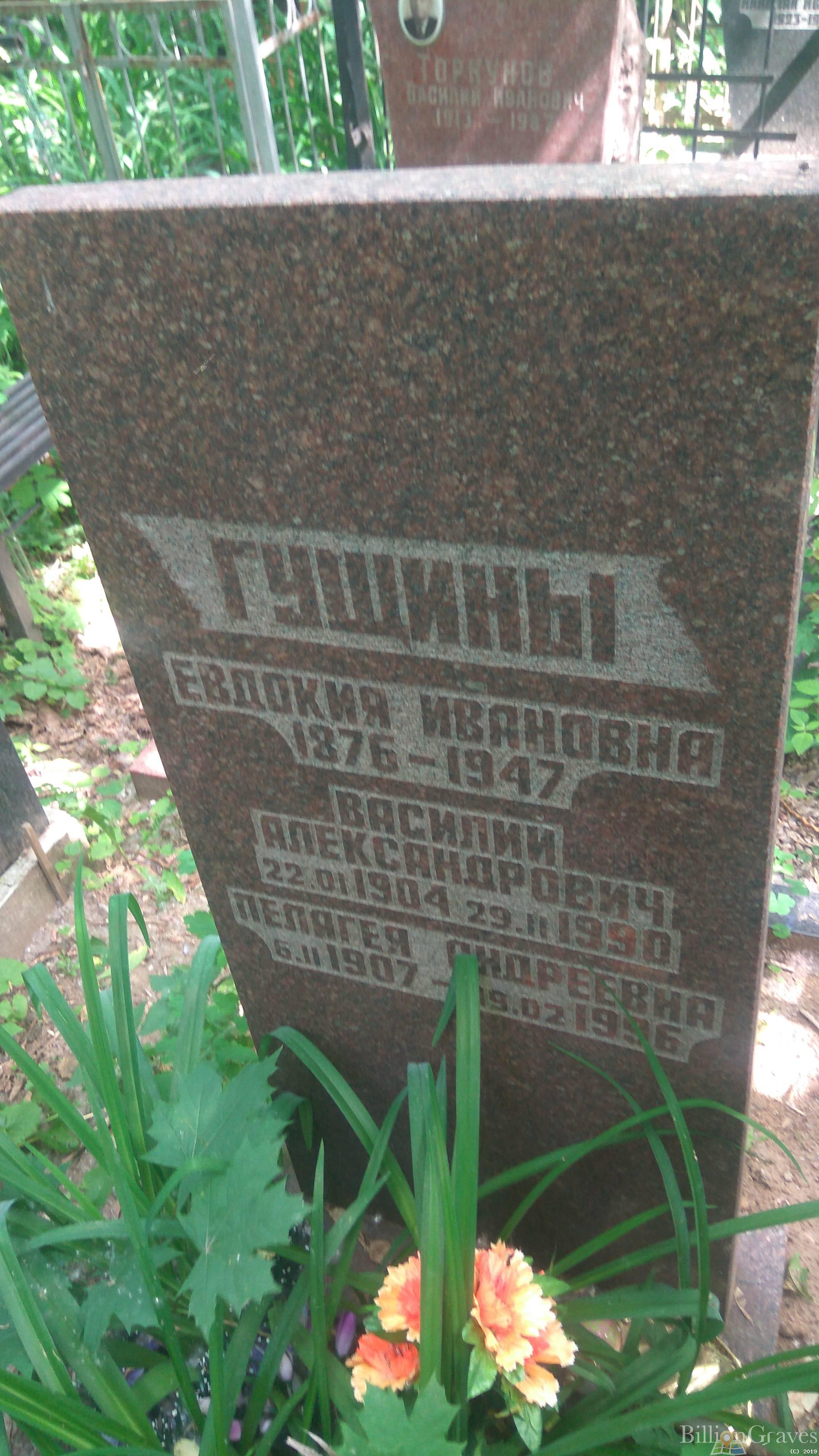 Гущина Пелагея Андреевна