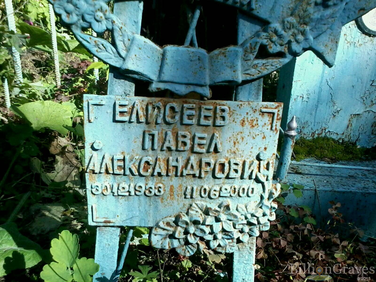 Елисеев Павел Александрович