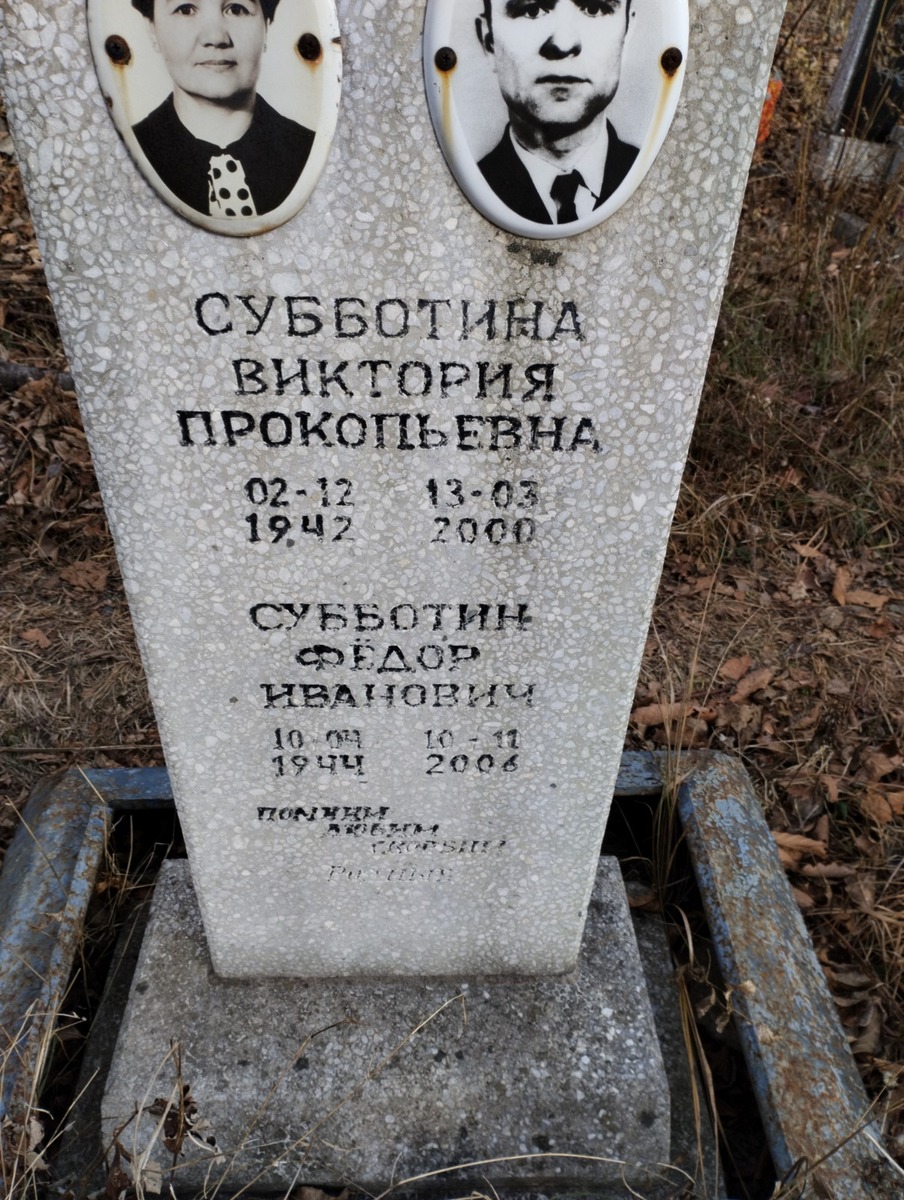 Субботина Виктория Прокопьевна