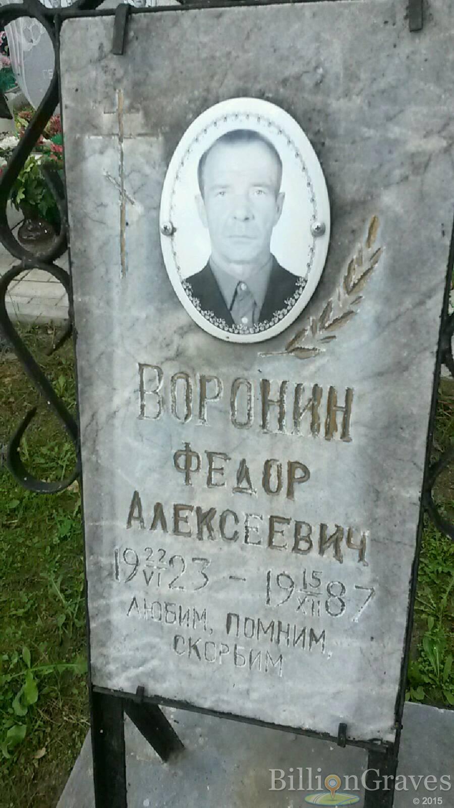 Воронин Фёдор Алексеевич