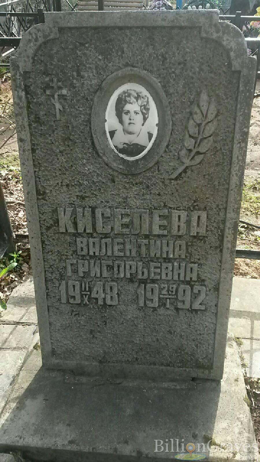 Киселева Валентина Григорьевна