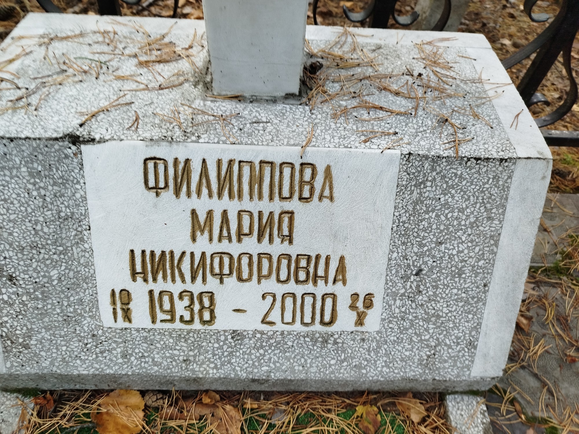 Филиппова Мария Никифоровна