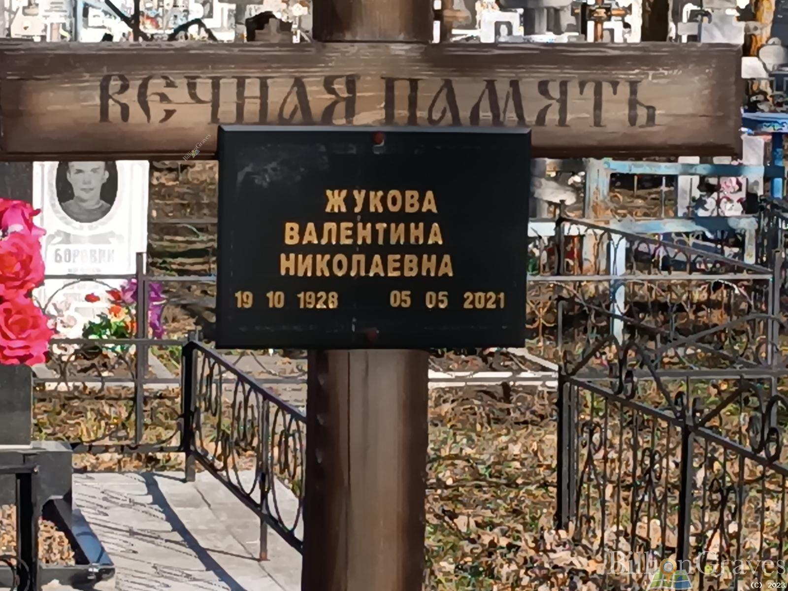 Жукова Валентина Николаевна