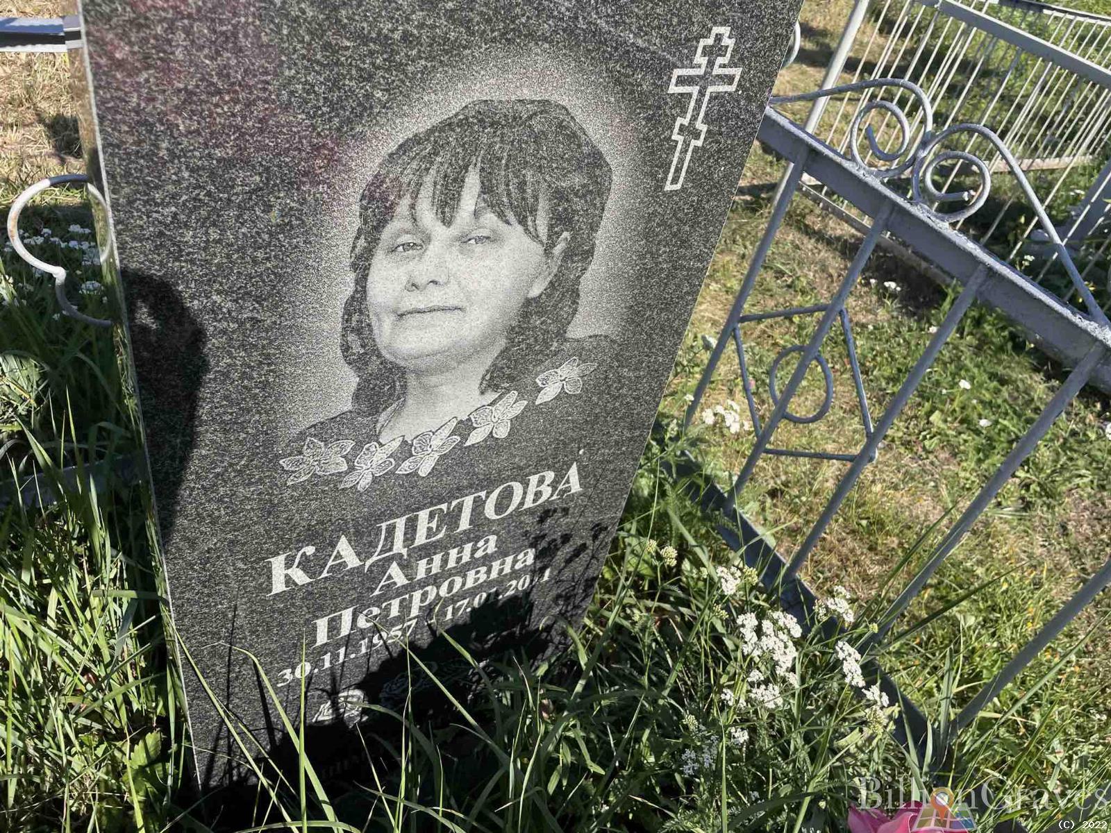 Кадетова Анна Петровна