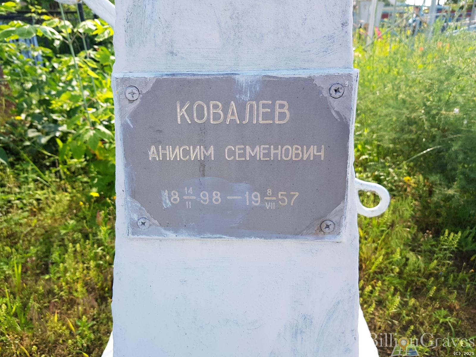 Ковалев Анисим Семенович