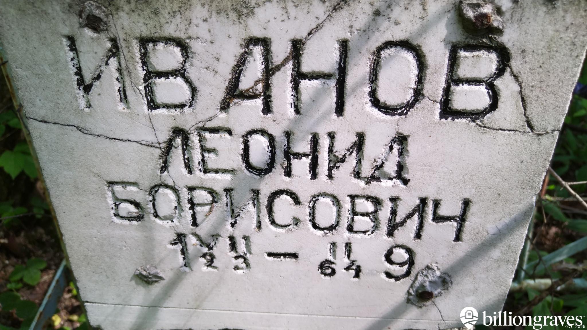 Иванов Леонид Борисович
