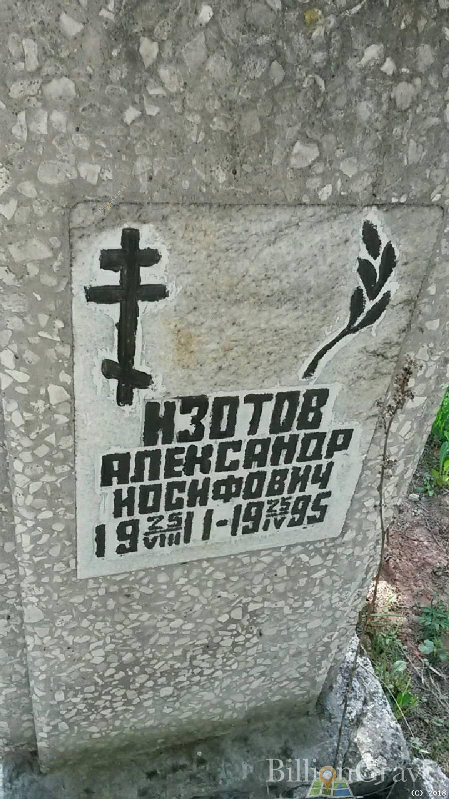 изотов александр иосифович