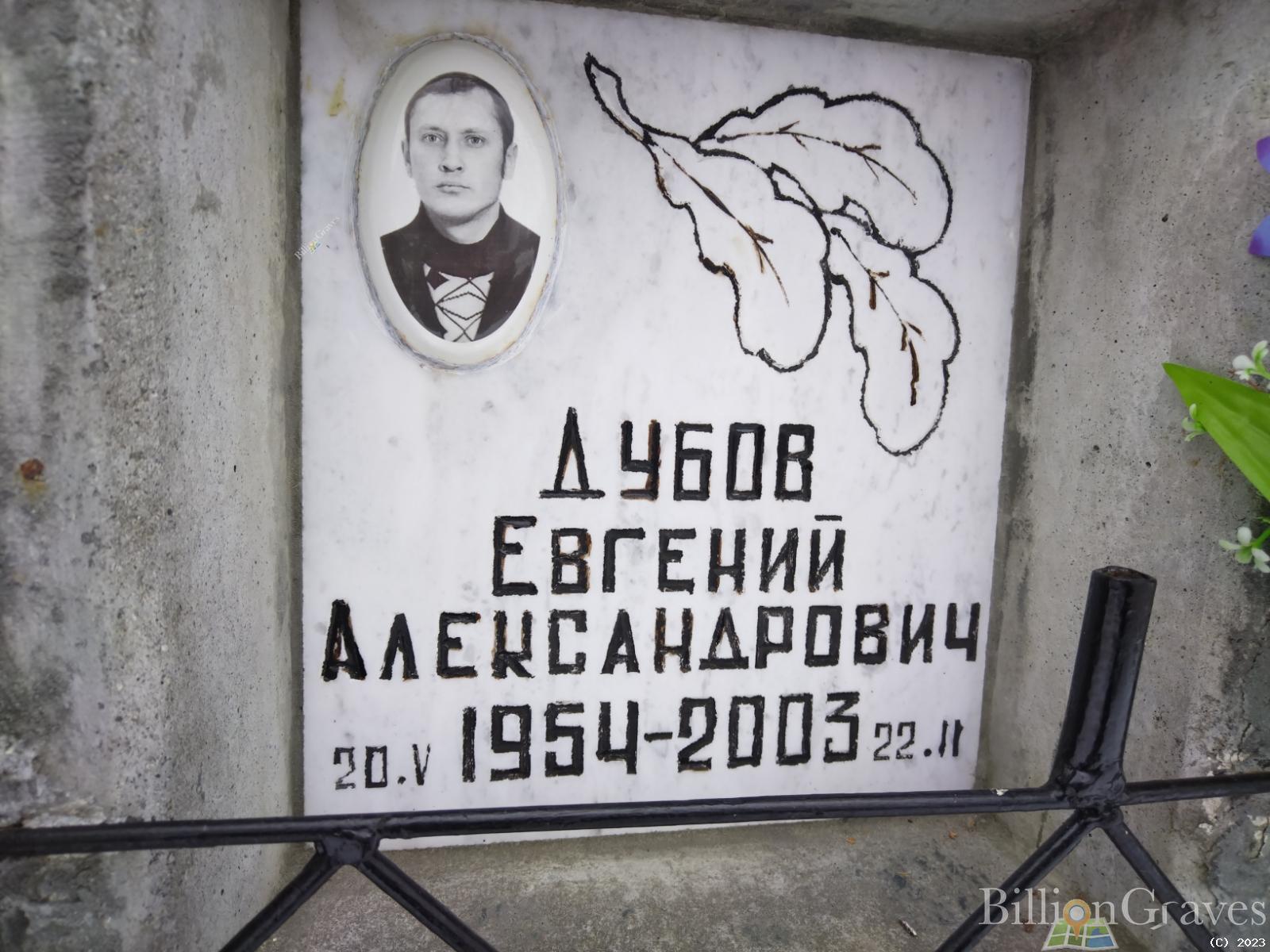 Дубов Евгений Александрович
