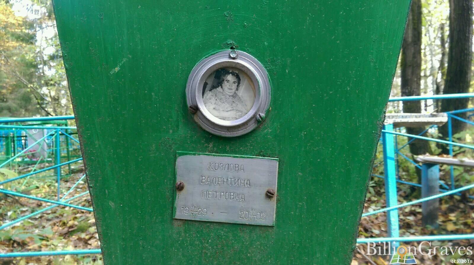 Козлова Валентина Петровна