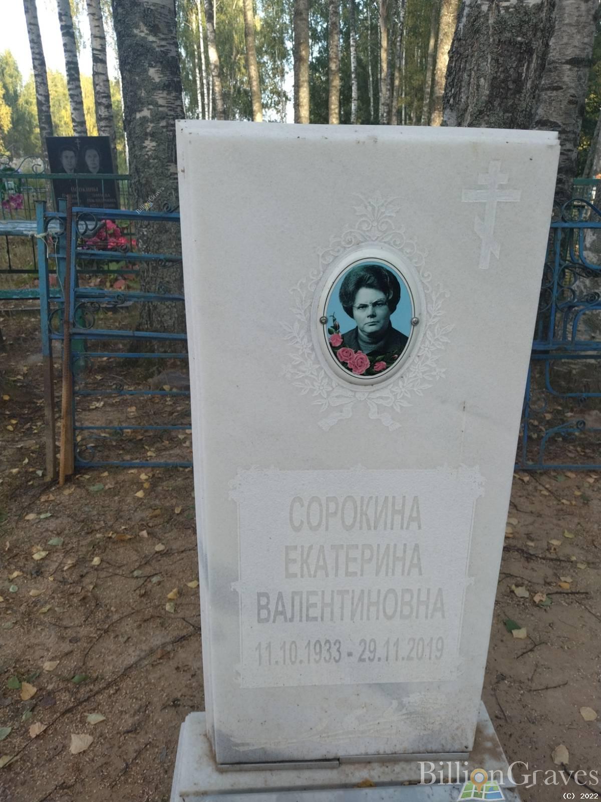 Сорокина Екатерина Валентиновна