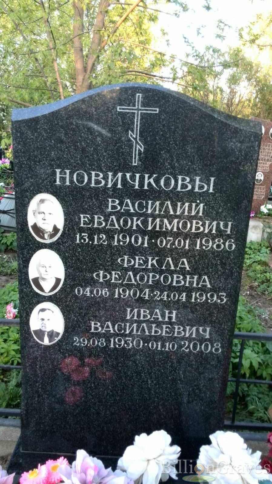 Новичкова Фекла Федоровна