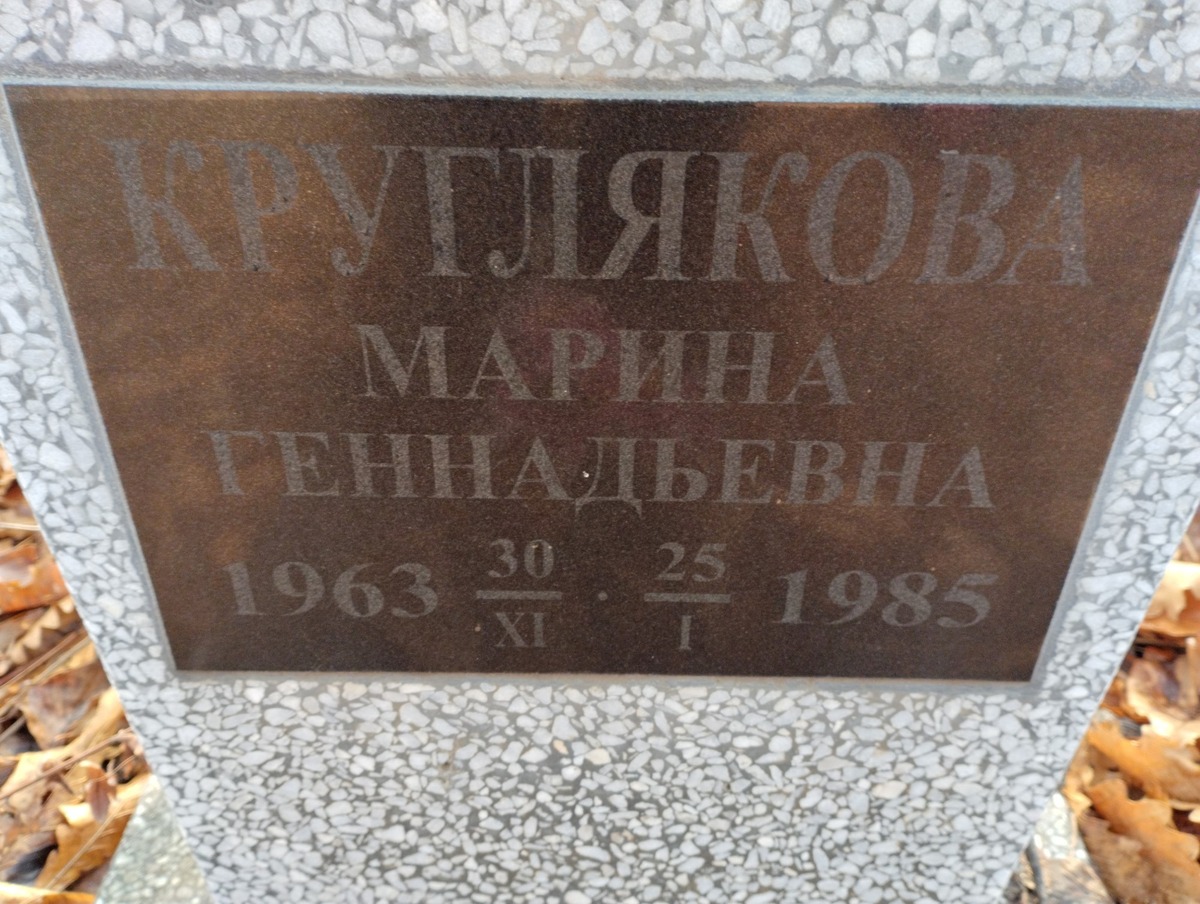 Круглякова Марина Геннадьевна