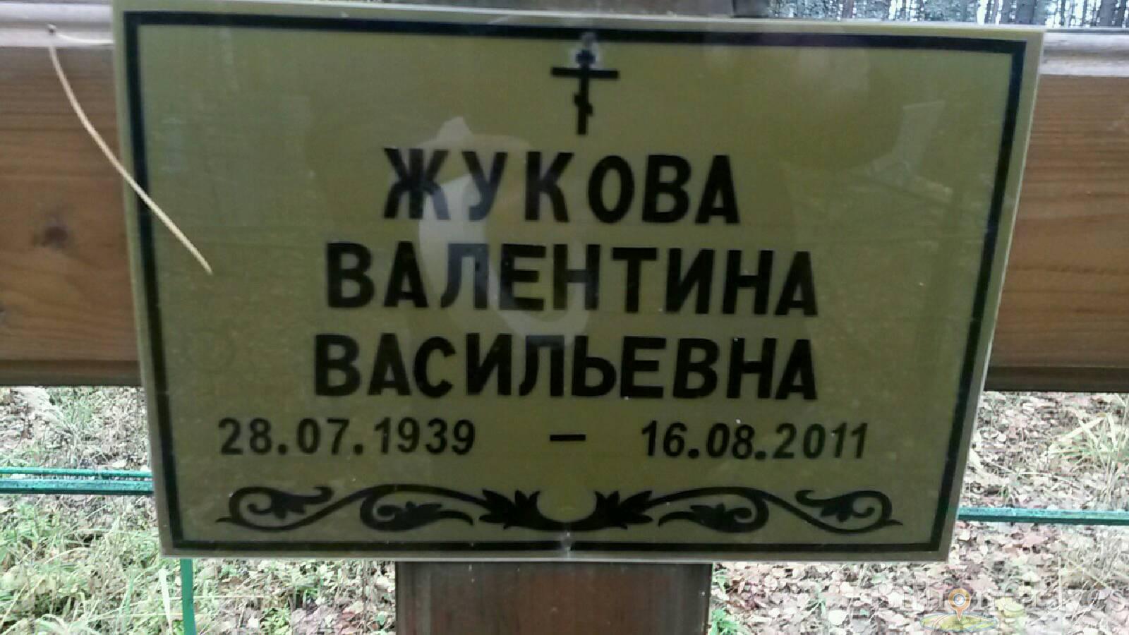 Жукова Валентина Васильевна