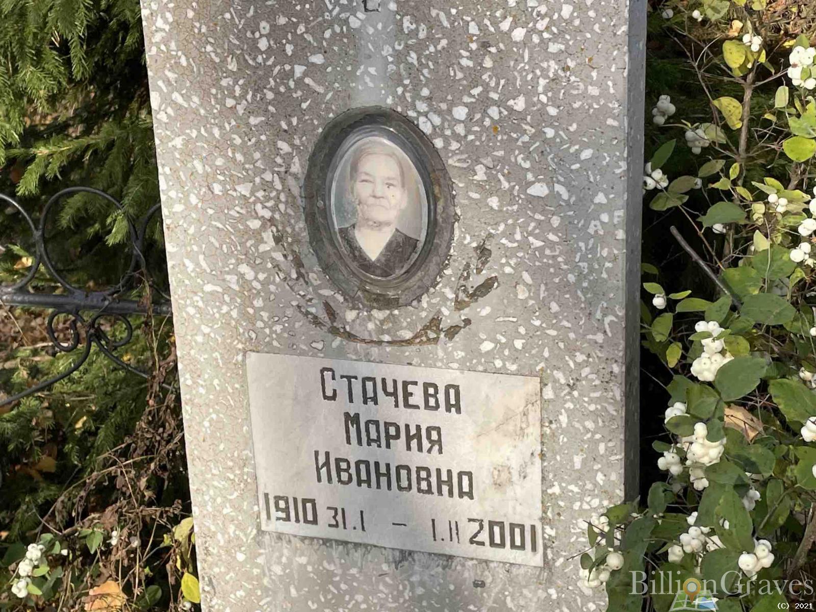 Стачева Мария Ивановна
