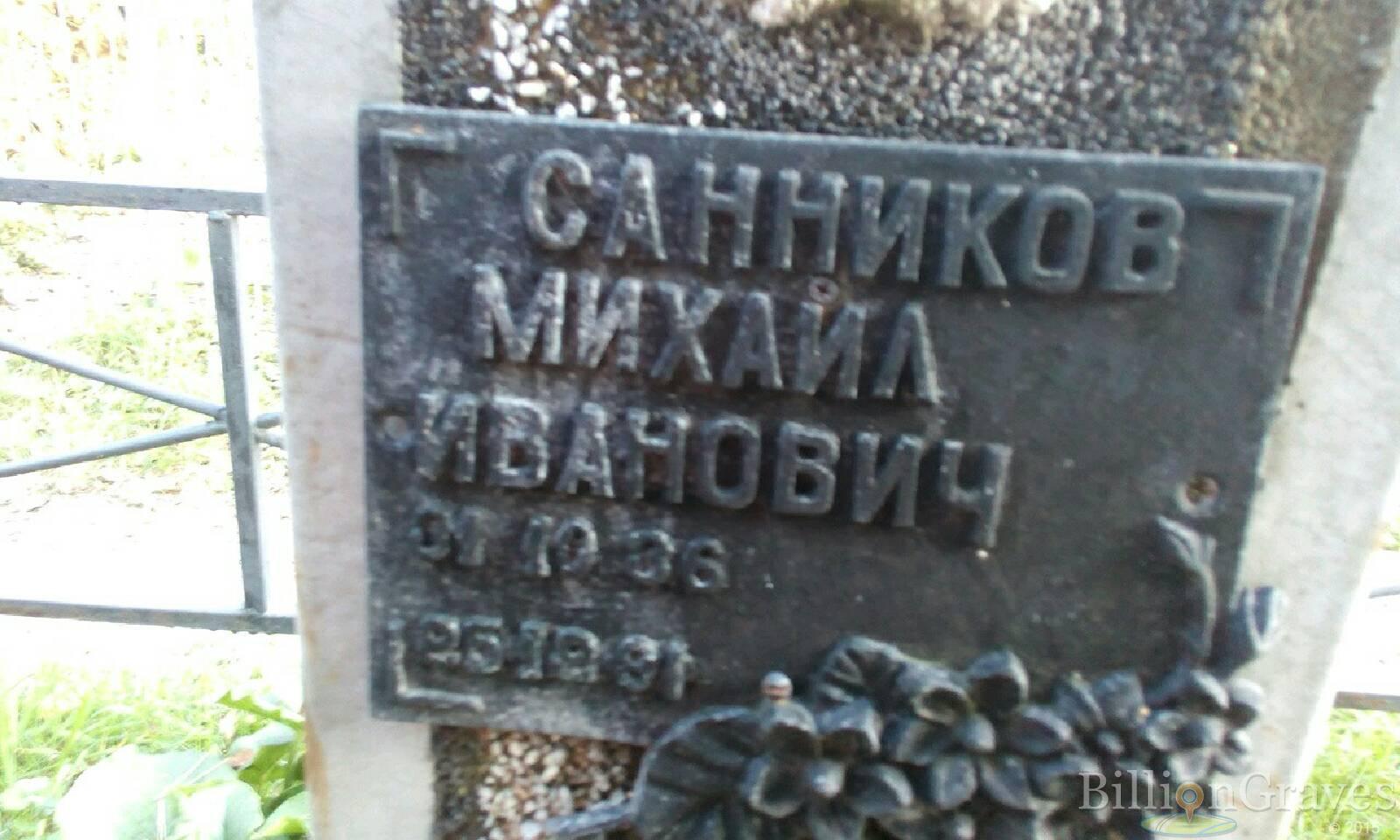Санников Михаил Иванович