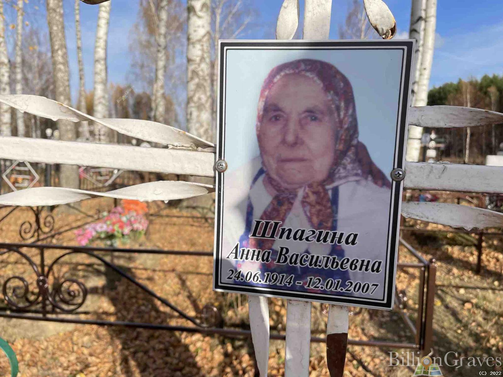 Шпагина Анна Васильевна