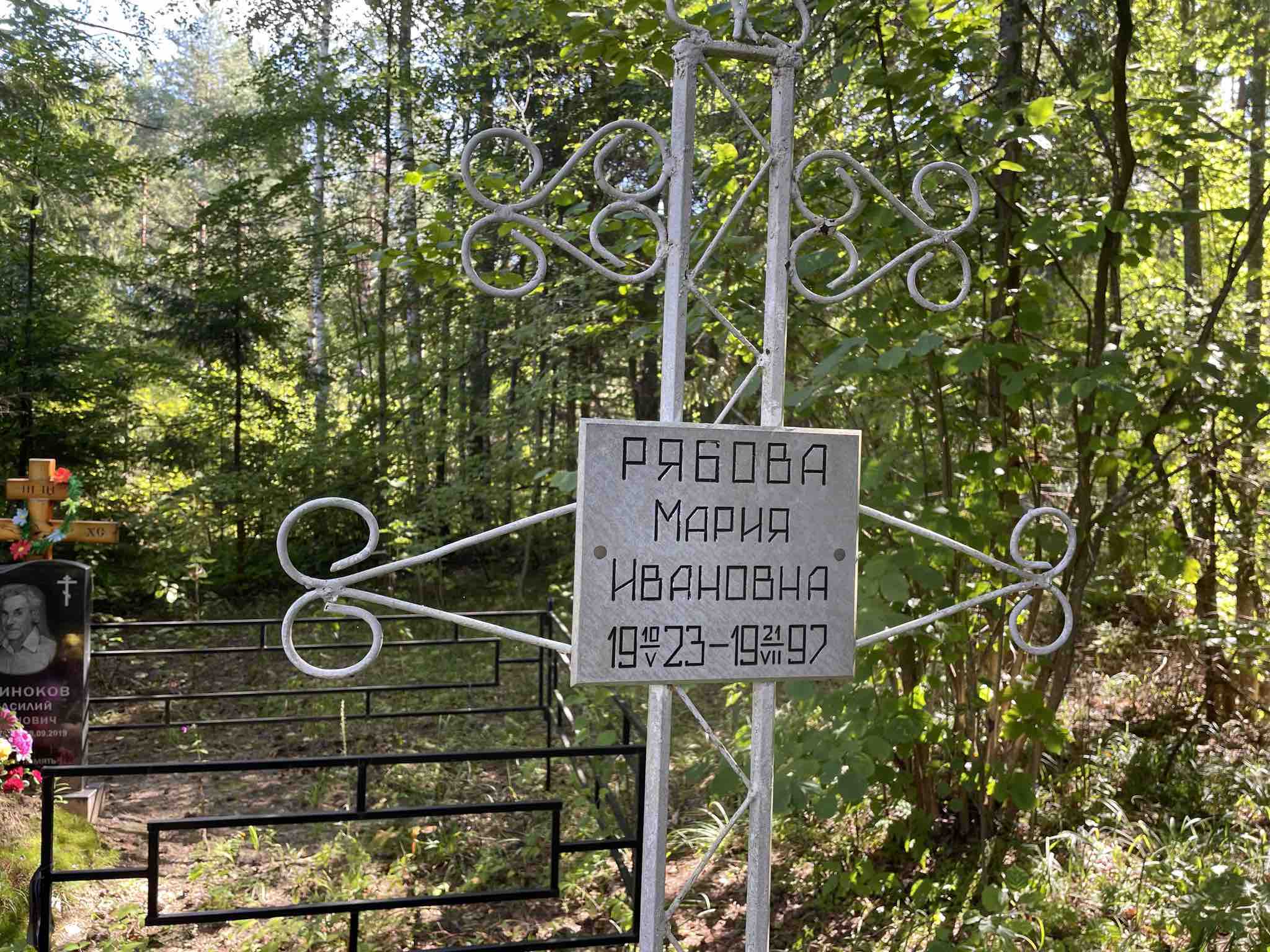 Рябова Мария Ивановна