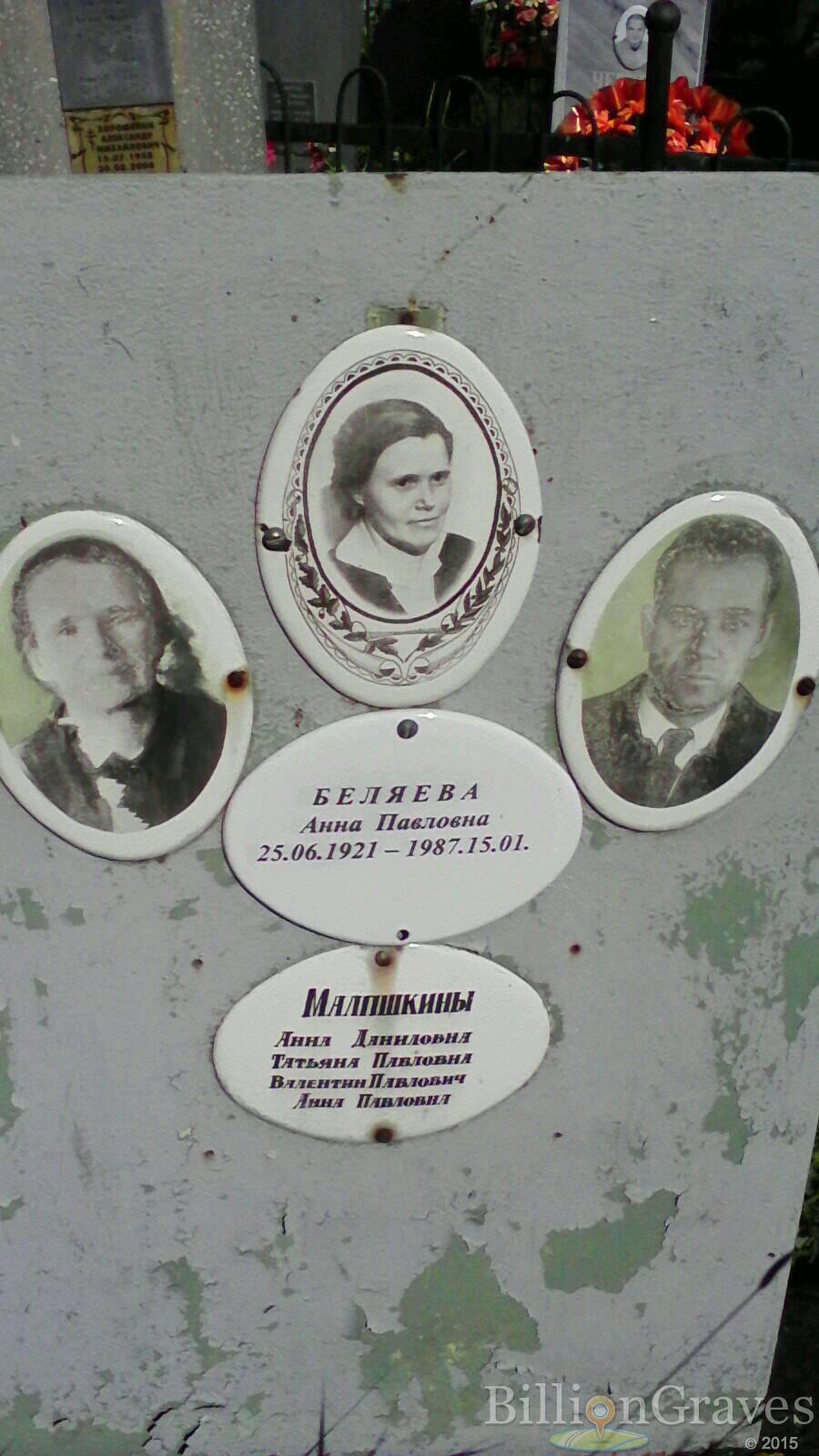 Беляева Анна Павловна