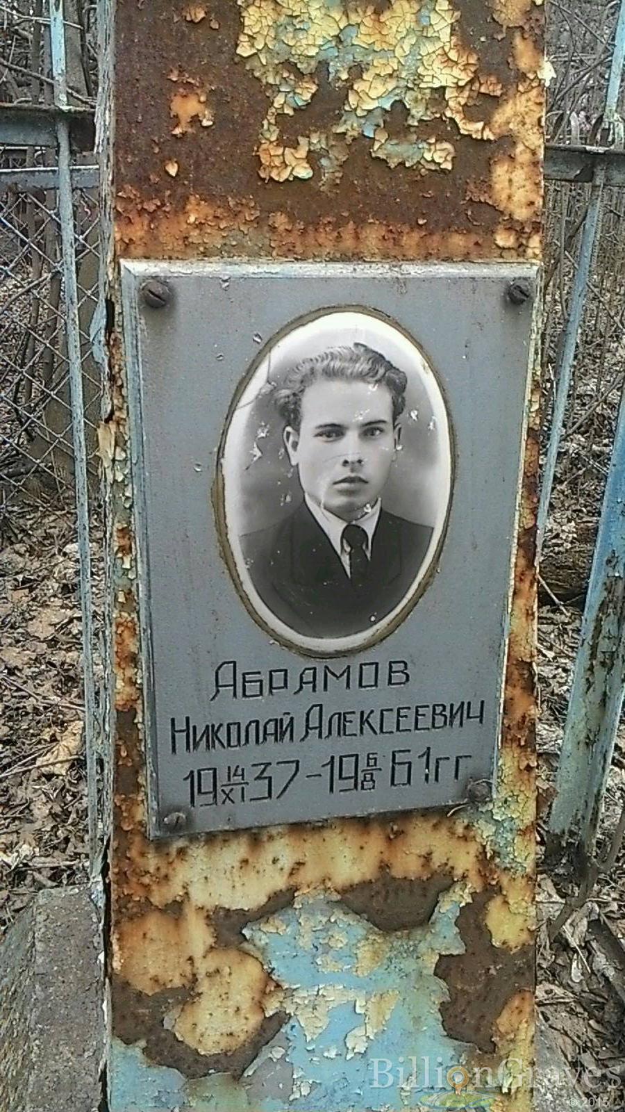 Абрамов Николай Алексеевич
