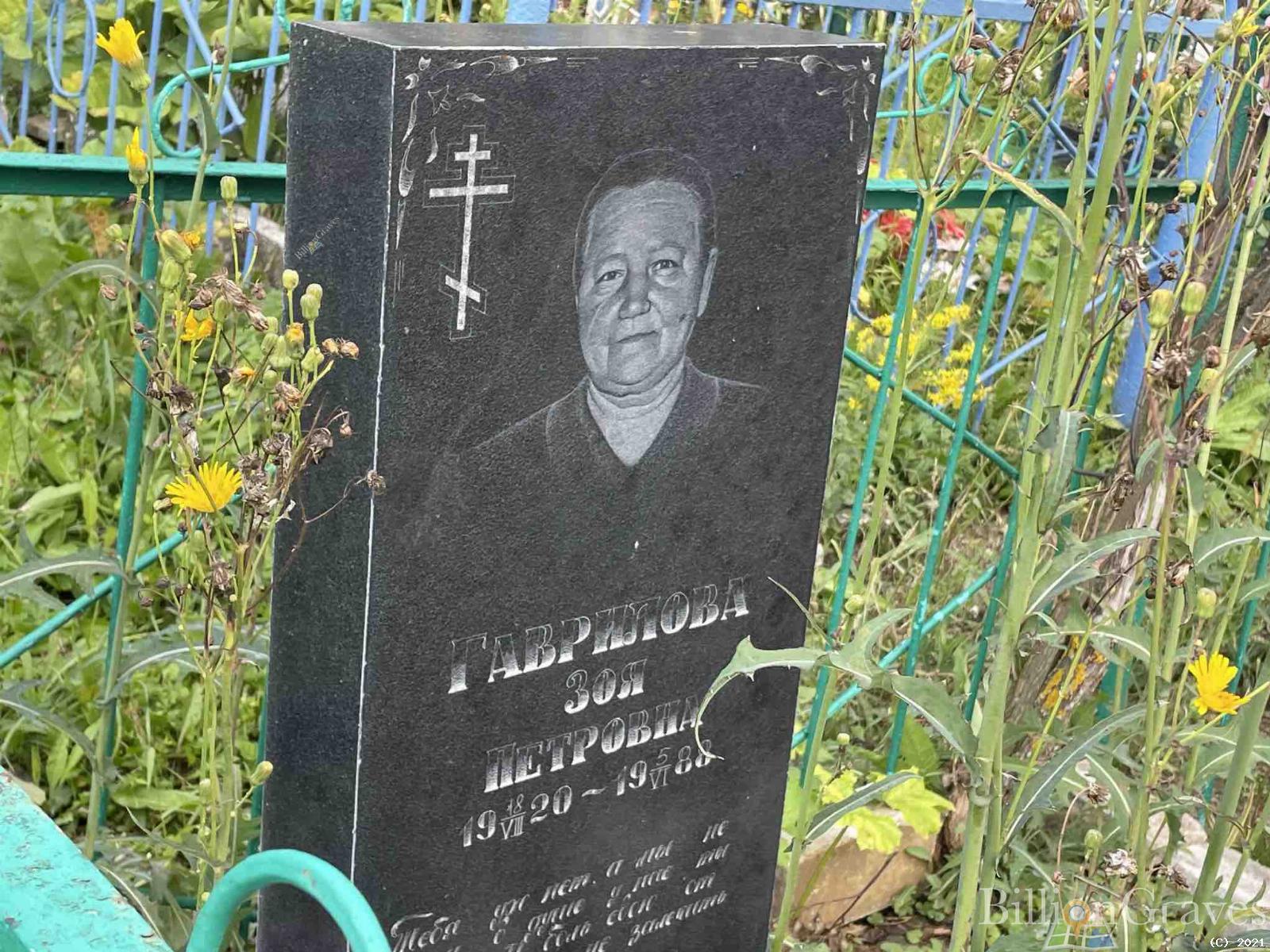 Гаврилова Зоя Петровна