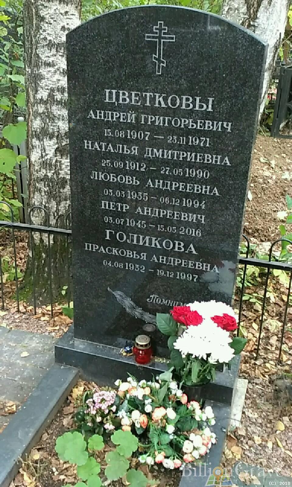 Голикова Прасковья Андреевна