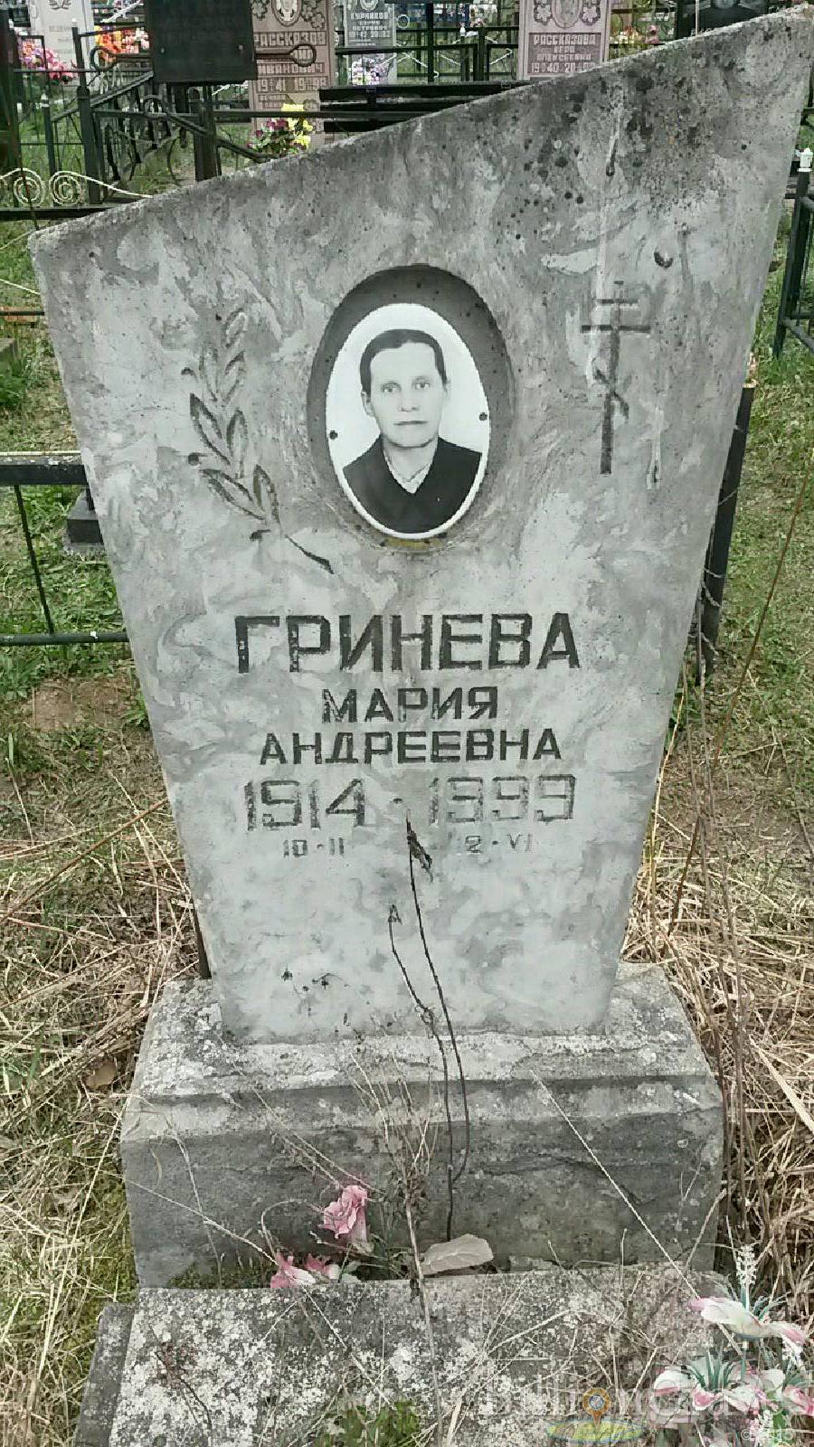 гринева мария андреевна