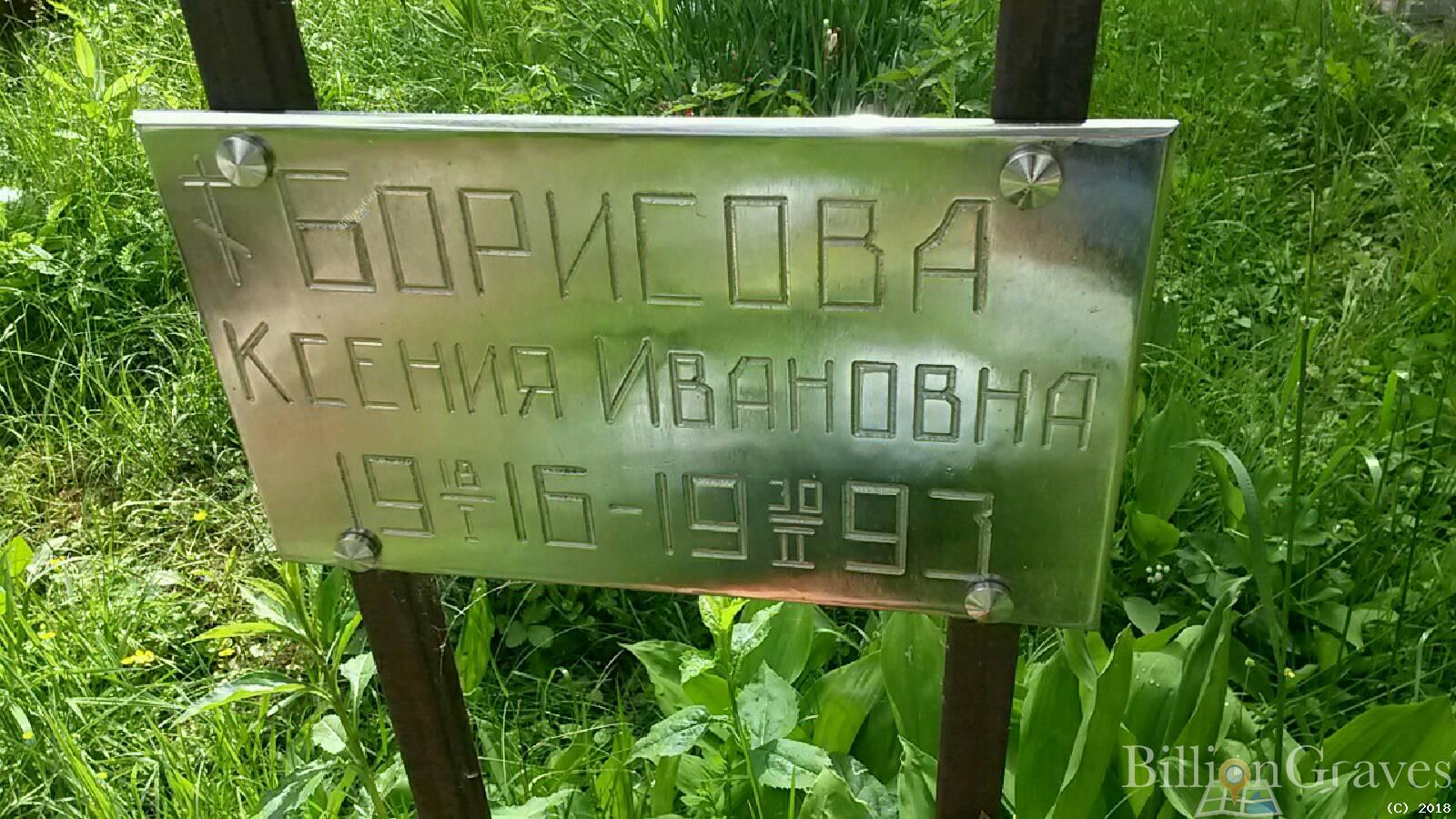 Борисова Ксения Ивановна