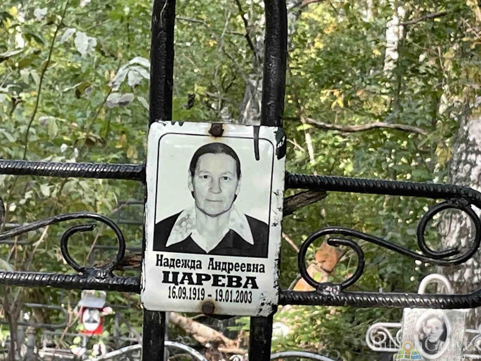 Царева Надежда Андреевна