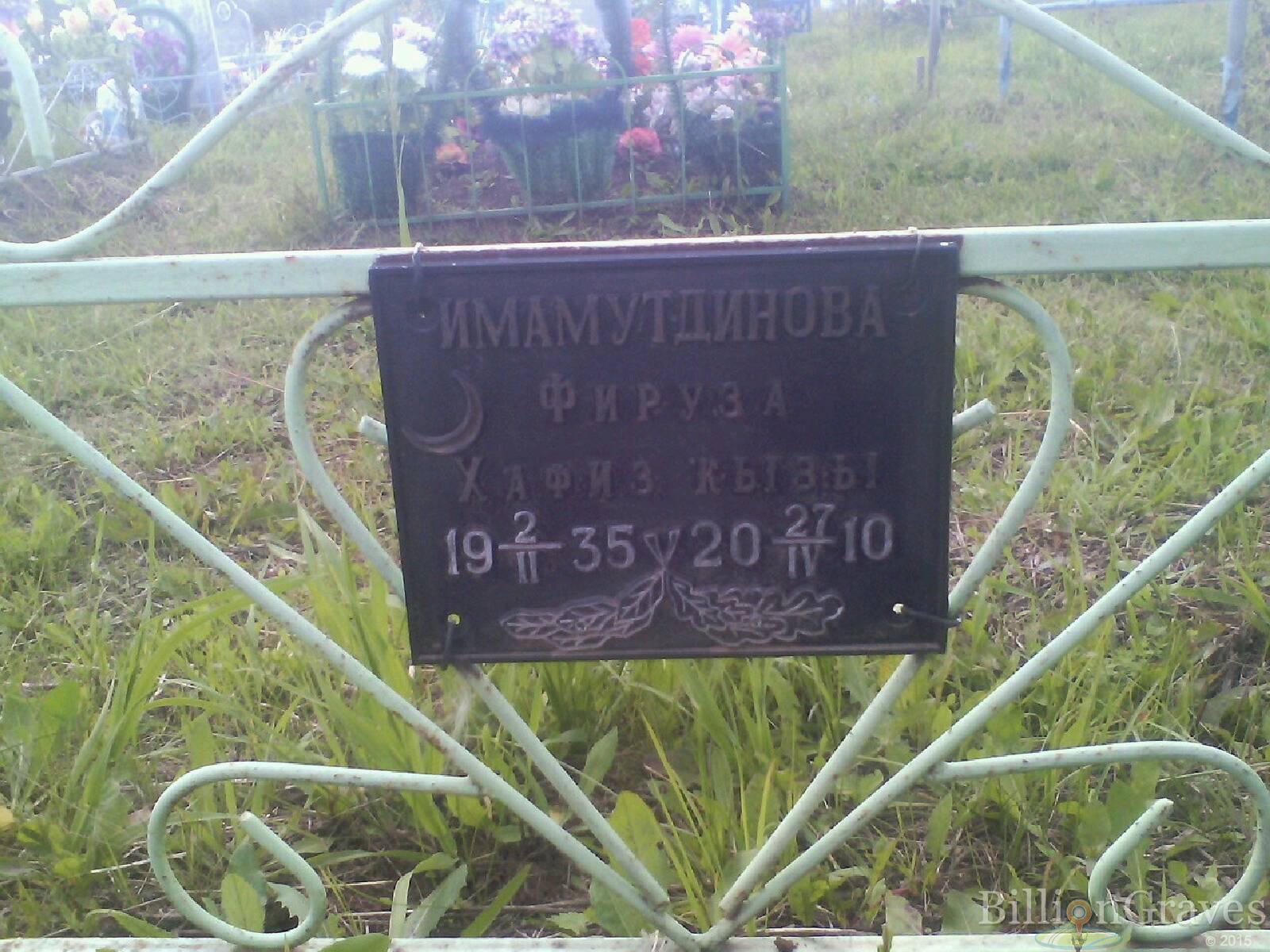 Имамутдинова Фируза Хафиз
