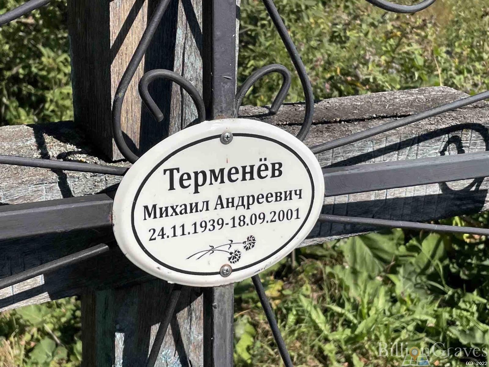 Терменёв Михаил Андреевич