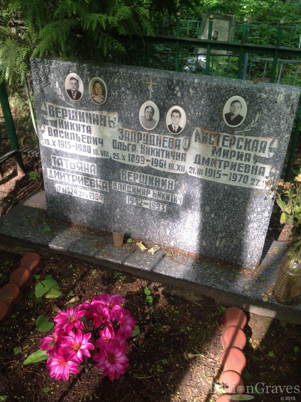 Вершинина Татьяна Дмитриевна