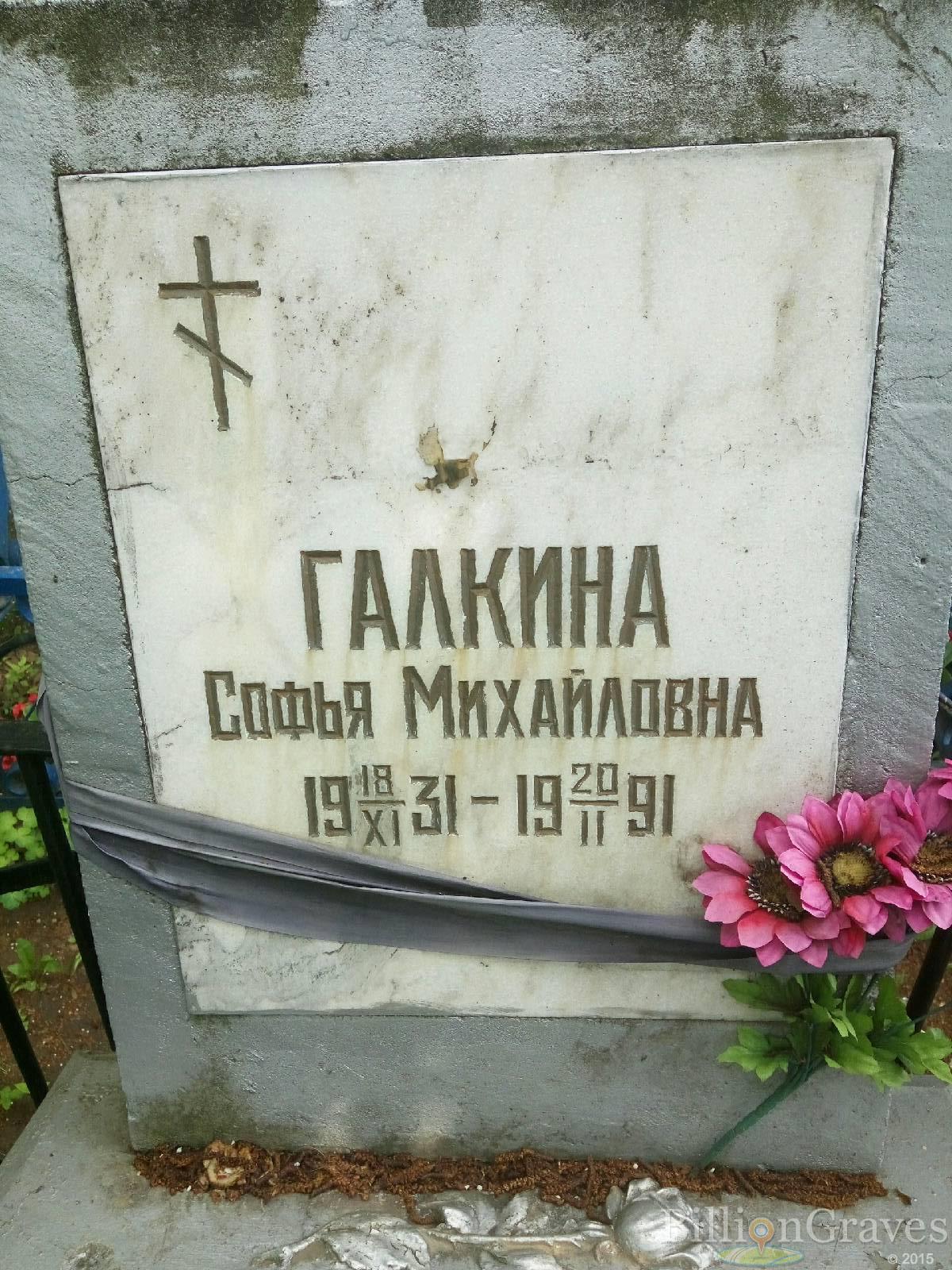 галкина Софья Михайловна