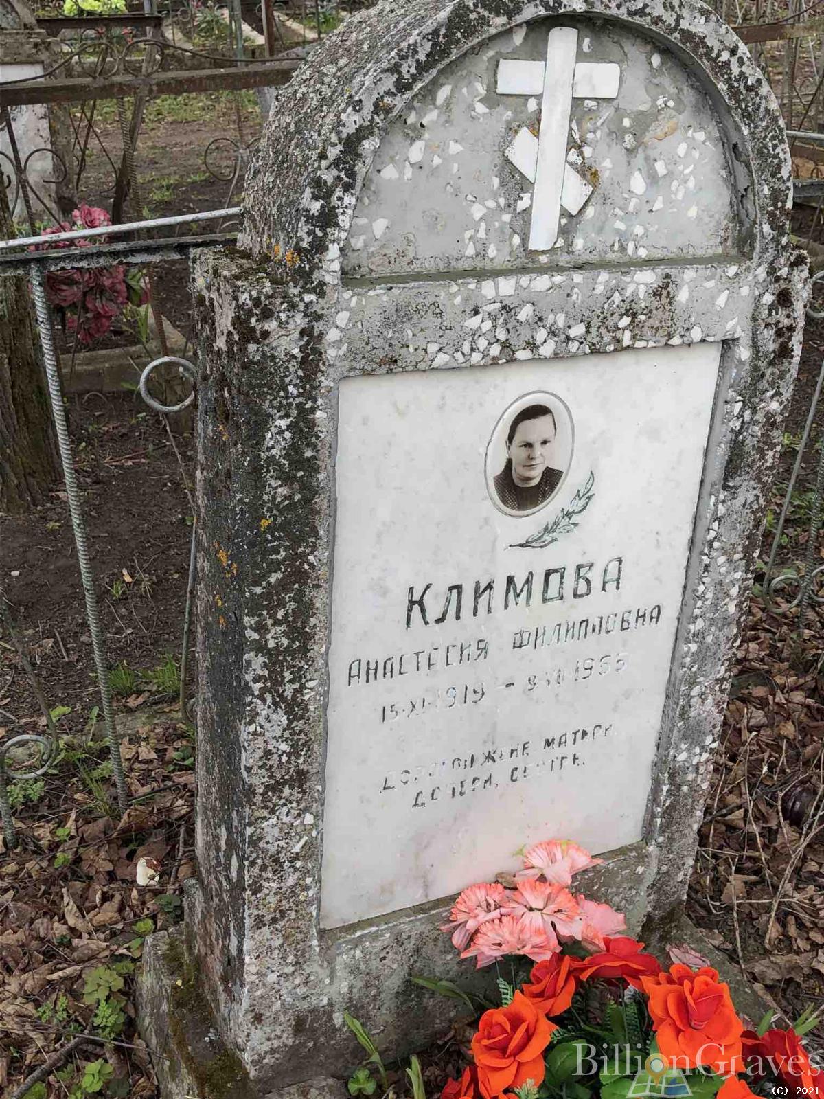 Климова Анастасия Филипповна