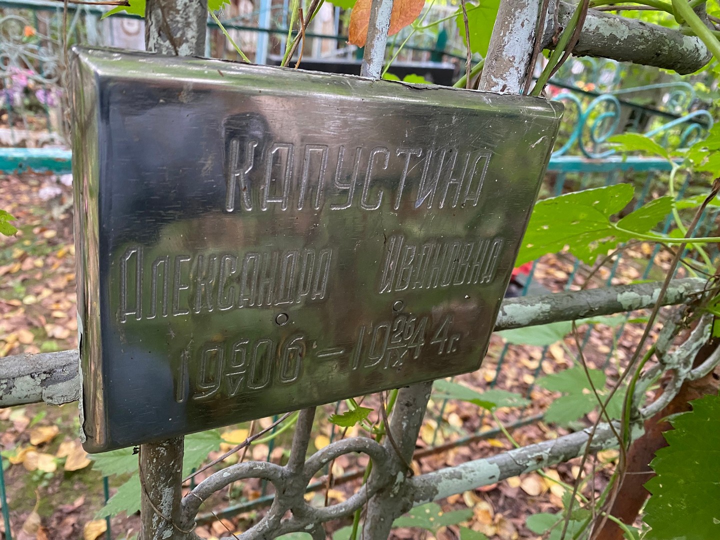 Капустина Александра Ивановна