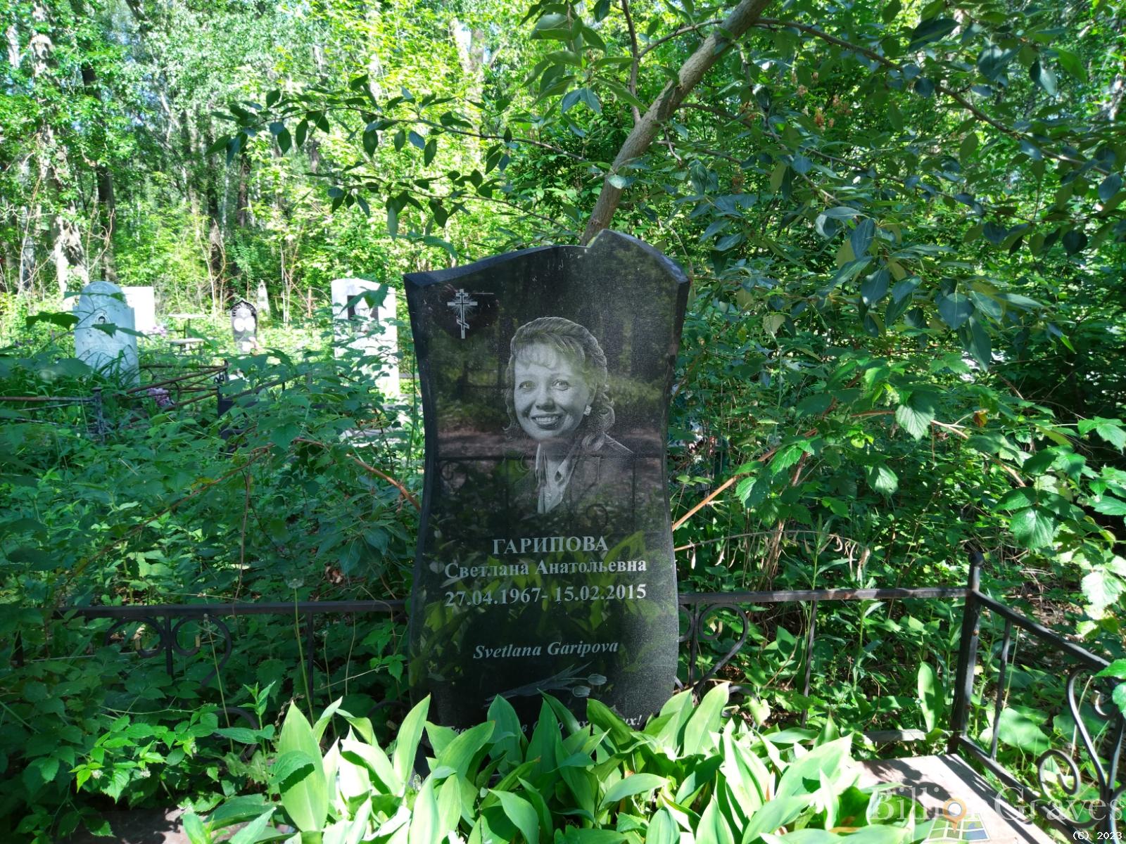 Гарипова Светлана Анатольевна