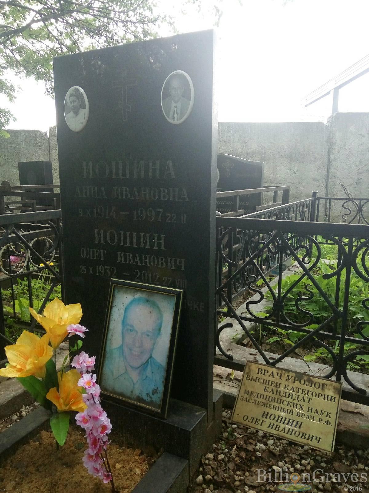 Иошина Анна Ивановна