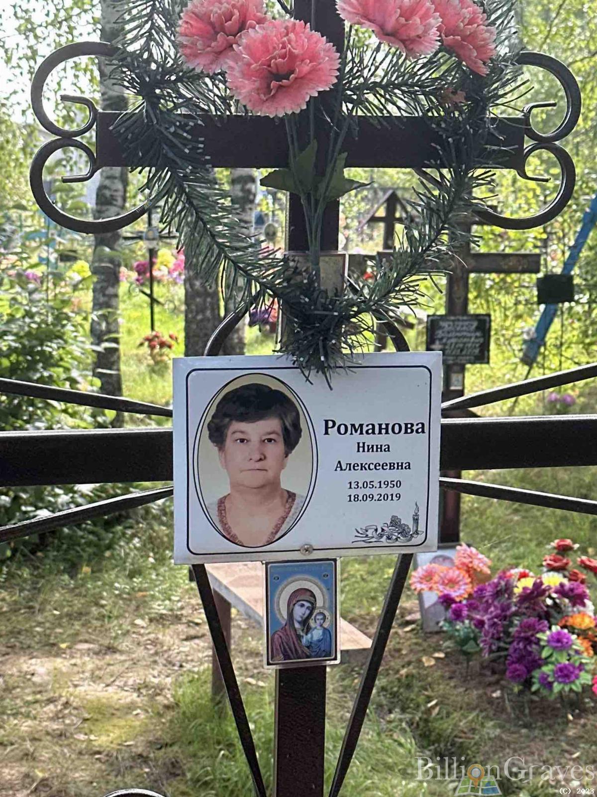 Романова Нина Алексеевна