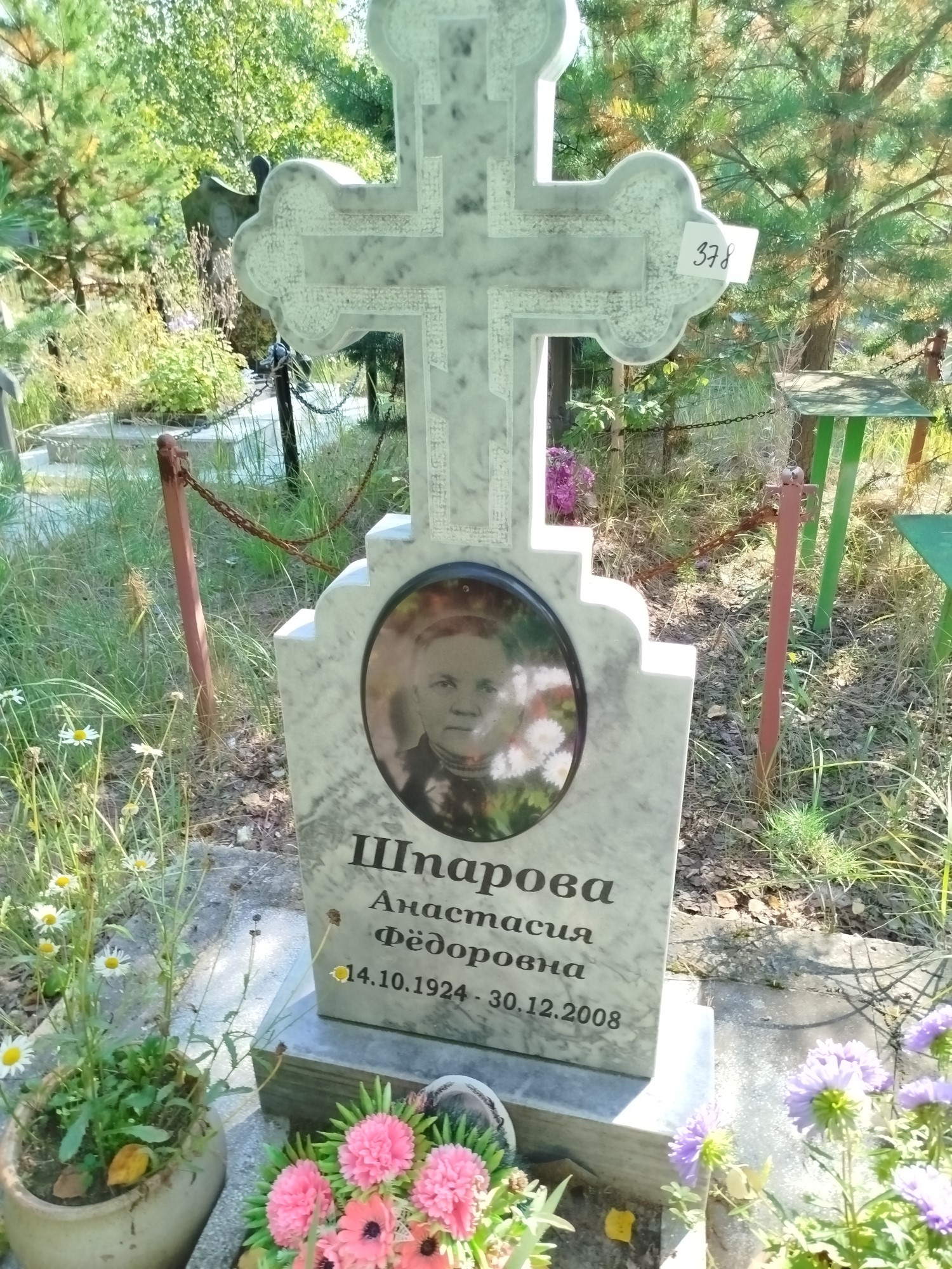 Шпарова Анастасия Федоровна