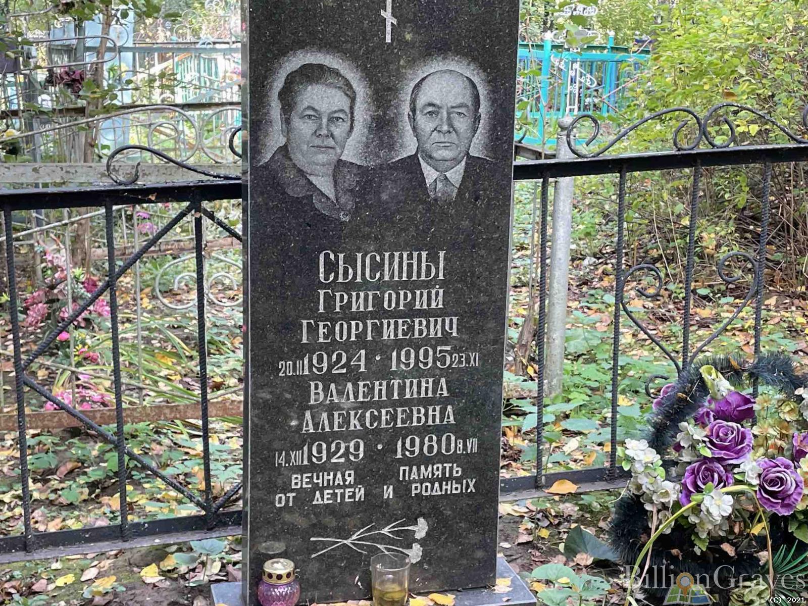 Сысина Валентина Алексеевна