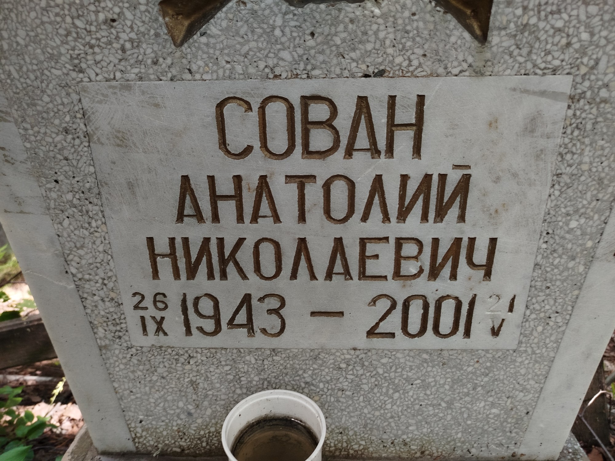 Сован Анатолий Николаевич