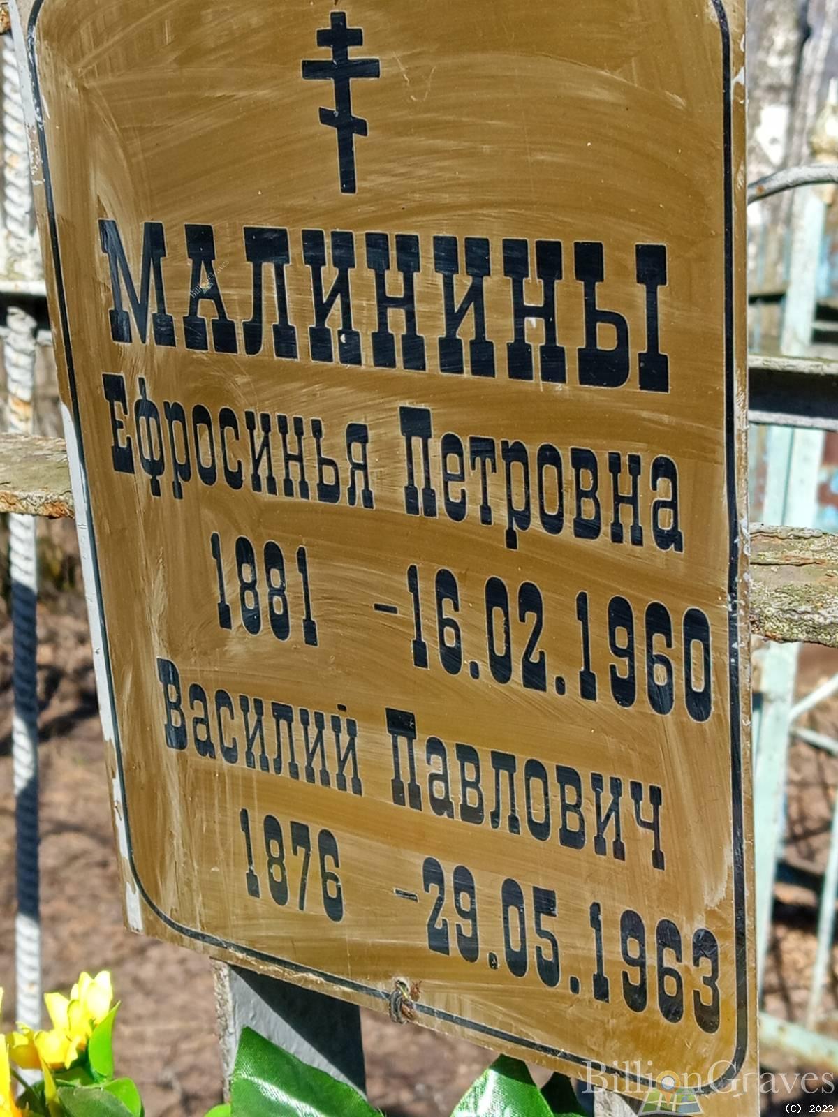 Малинин Василий Павлович